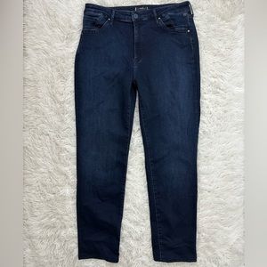Mavi Indigo Move Kathleen Slim Jeans | Blue | Size 33x32